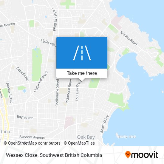 Wessex Close map