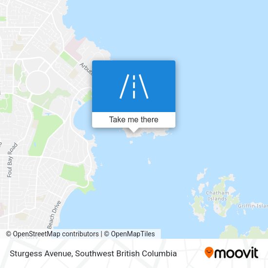 Sturgess Avenue map