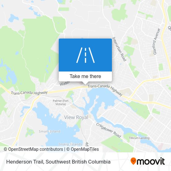 Henderson Trail map