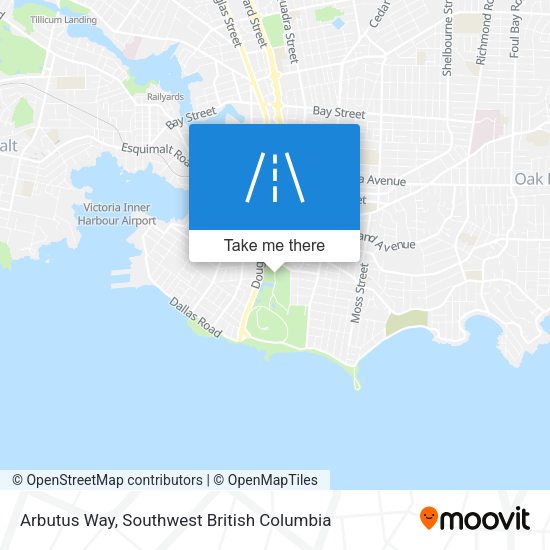 Arbutus Way map
