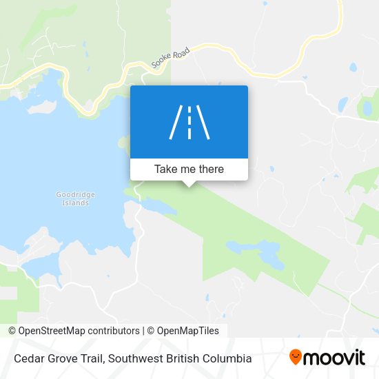 Cedar Grove Trail map