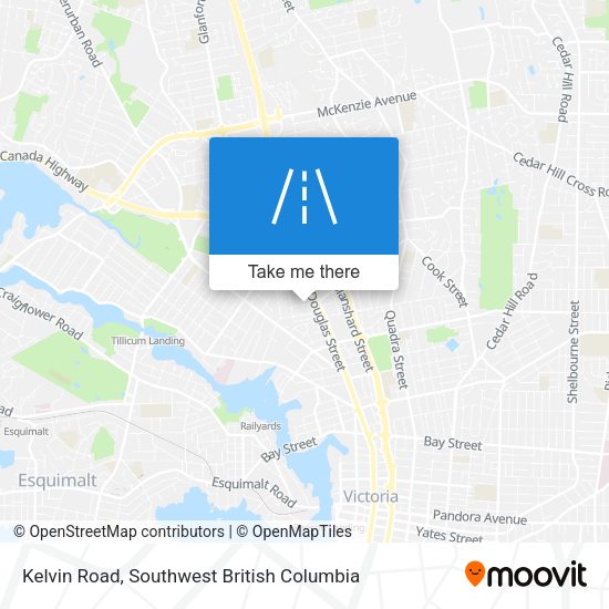 Kelvin Road map