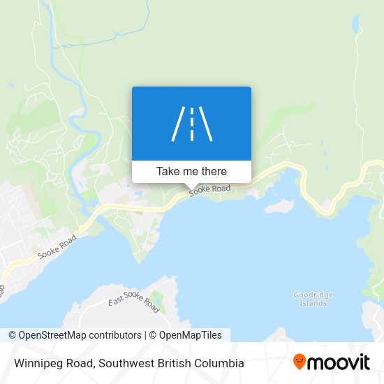 Winnipeg Road map
