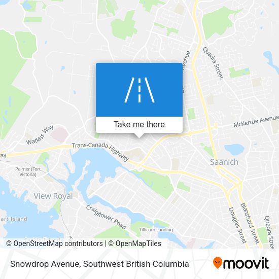 Snowdrop Avenue map