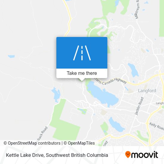 Kettle Lake Drive map