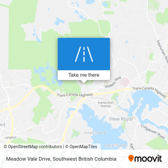 Meadow Vale Drive map
