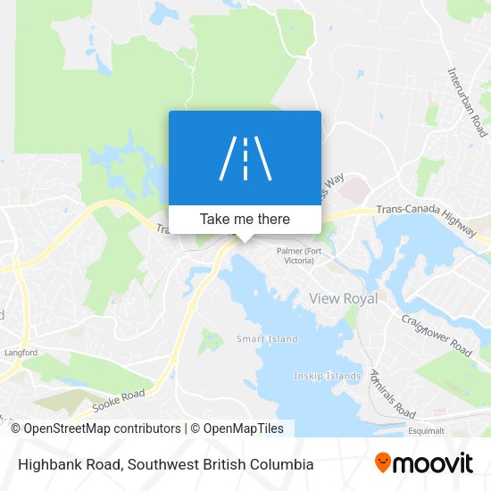 Highbank Road map