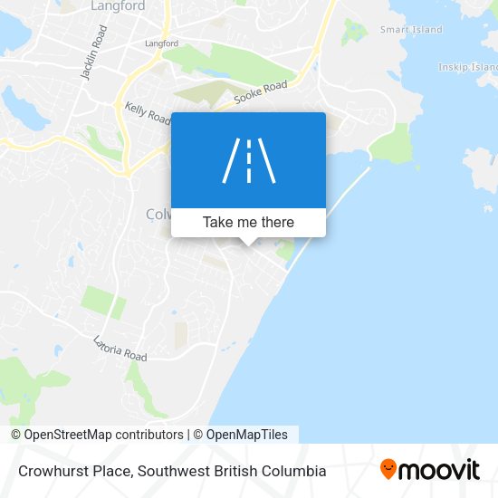 Crowhurst Place map