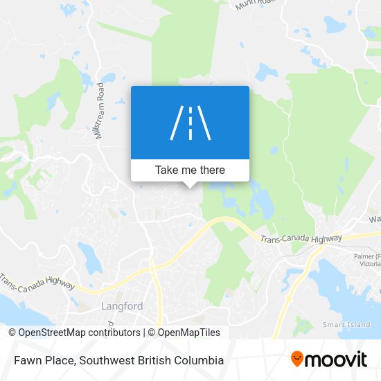 Fawn Place map