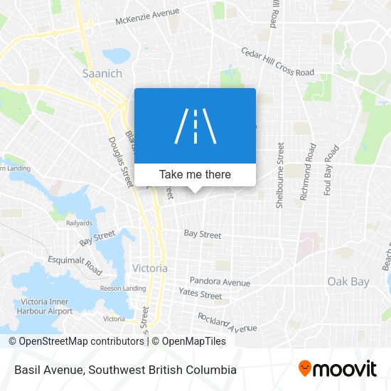 Basil Avenue map