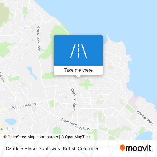 Candela Place map