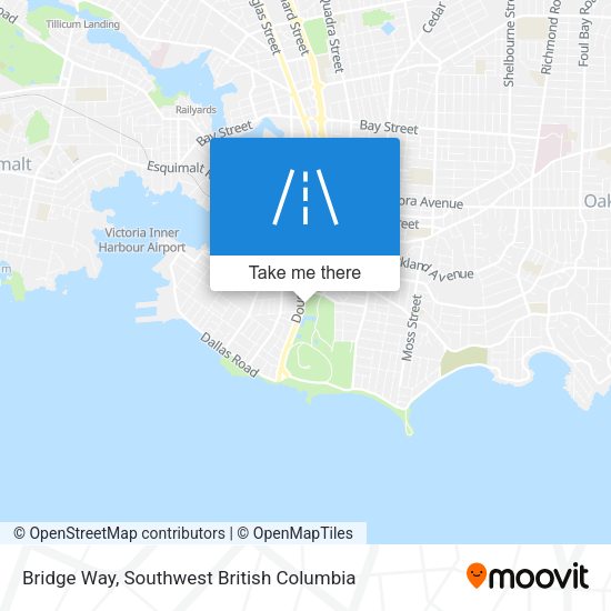 Bridge Way map