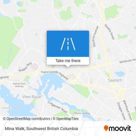 Mina Walk map