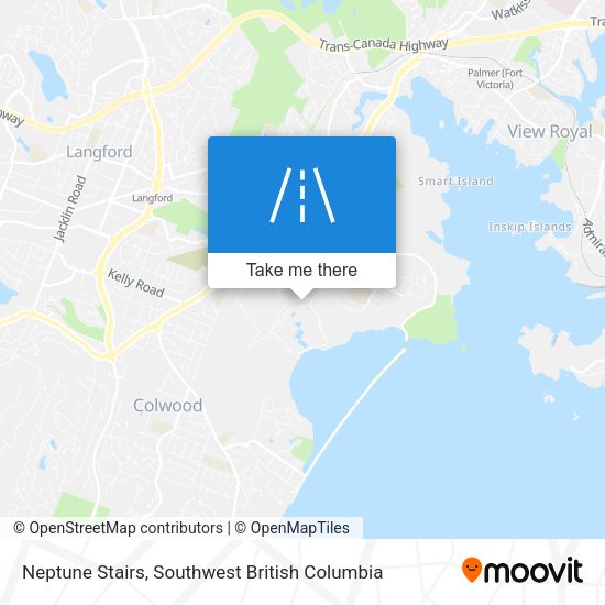 Neptune Stairs map