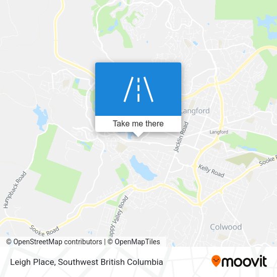 Leigh Place map