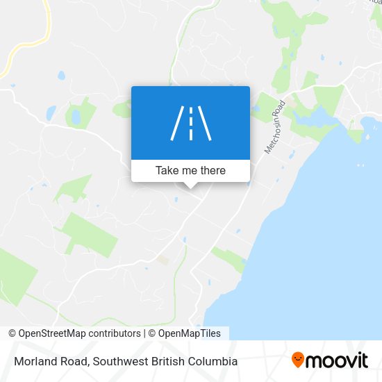 Morland Road map
