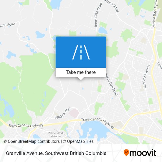 Granville Avenue map