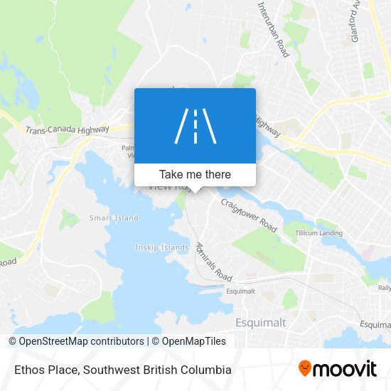 Ethos Place map