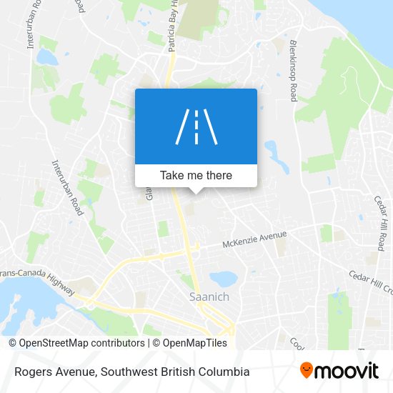 Rogers Avenue map