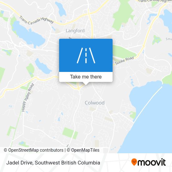 Jadel Drive map