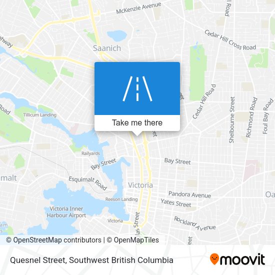 Quesnel Street map