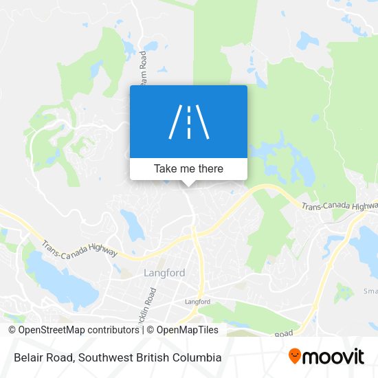 Belair Road plan