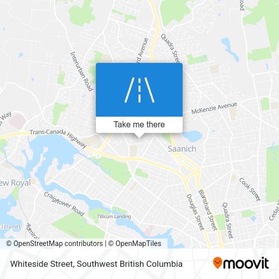 Whiteside Street map