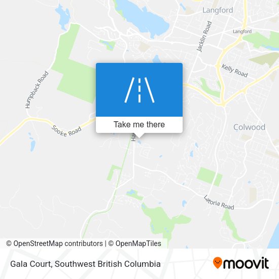 Gala Court map