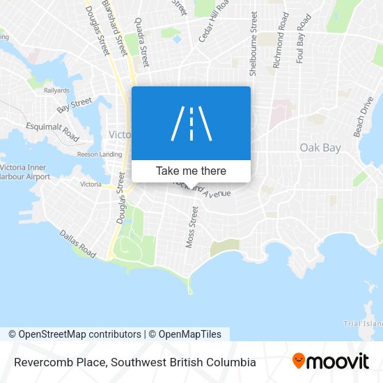 Revercomb Place map