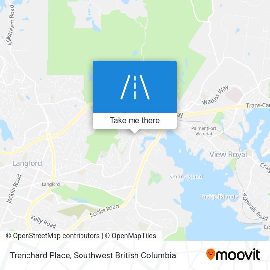 Trenchard Place map