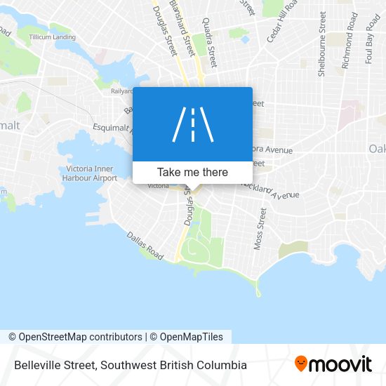 Belleville Street map