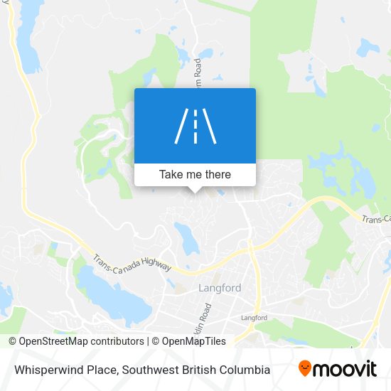 Whisperwind Place map