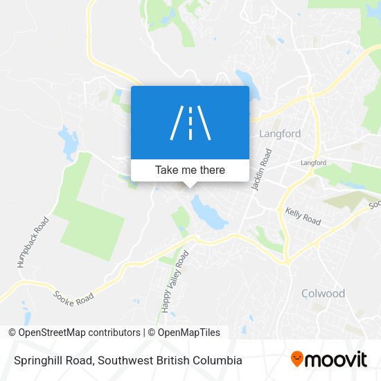 Springhill Road map