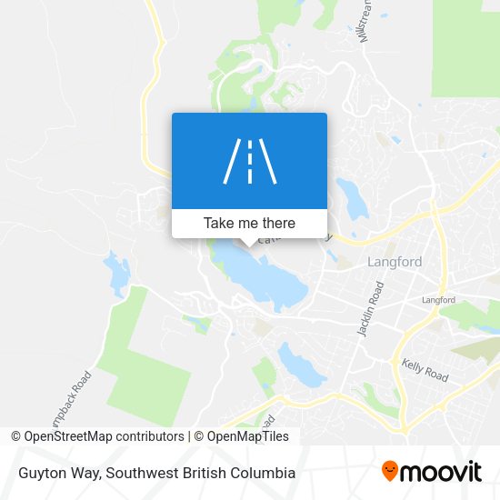 Guyton Way map