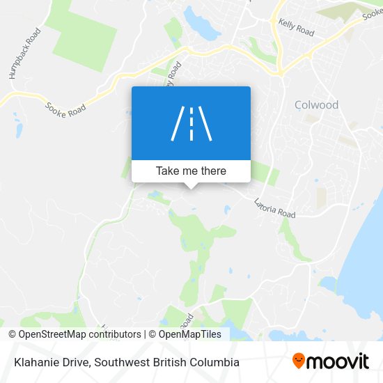 Klahanie Drive map