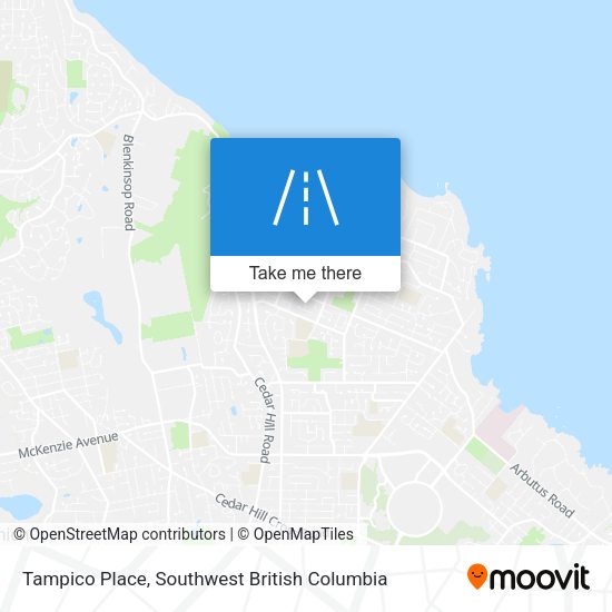 Tampico Place map
