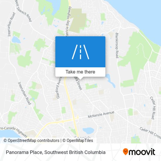 Panorama Place map