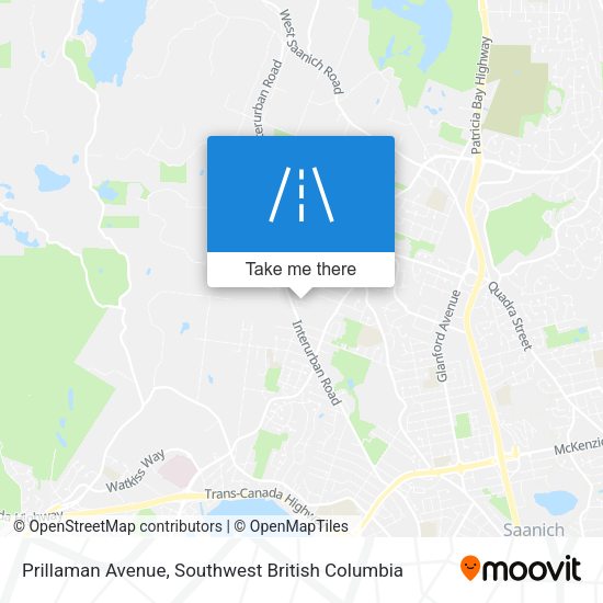 Prillaman Avenue map