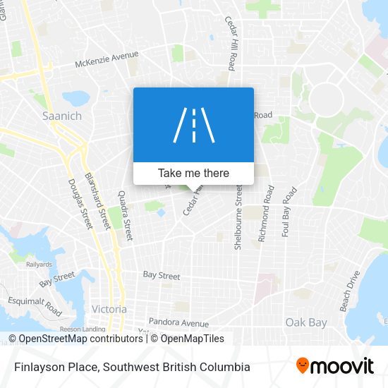 Finlayson Place map