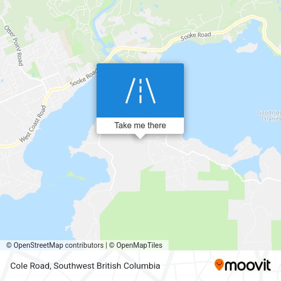 Cole Road map
