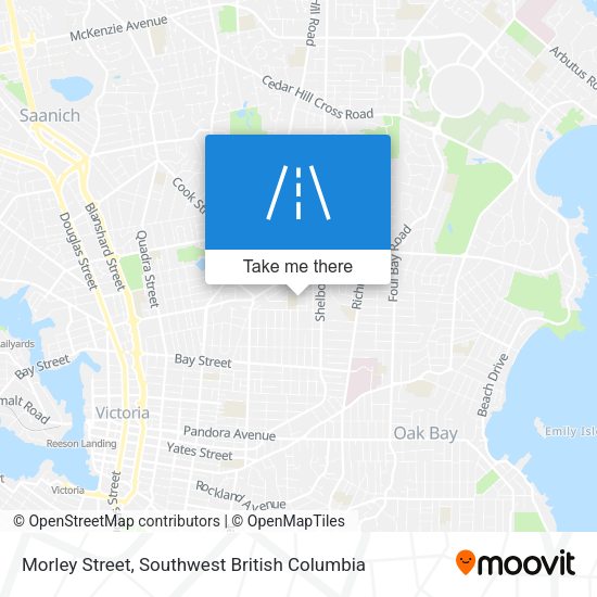 Morley Street map