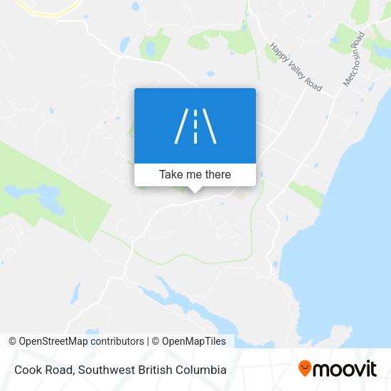 Cook Road map
