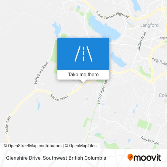Glenshire Drive map