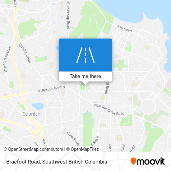 Braefoot Road map