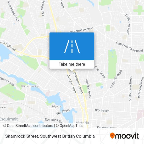Shamrock Street map