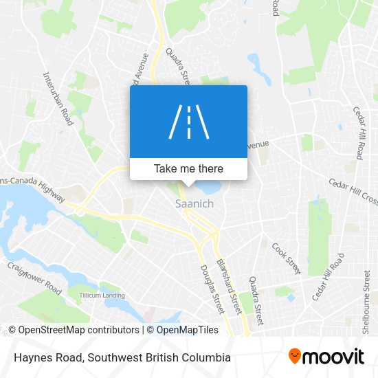 Haynes Road map