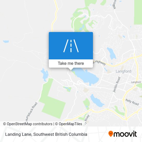 Landing Lane map