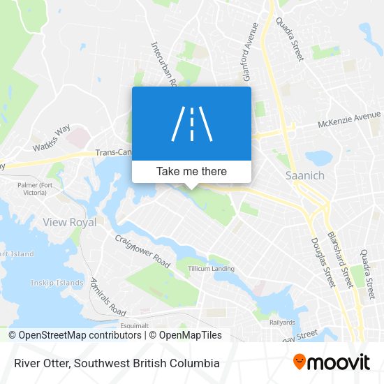 River Otter map