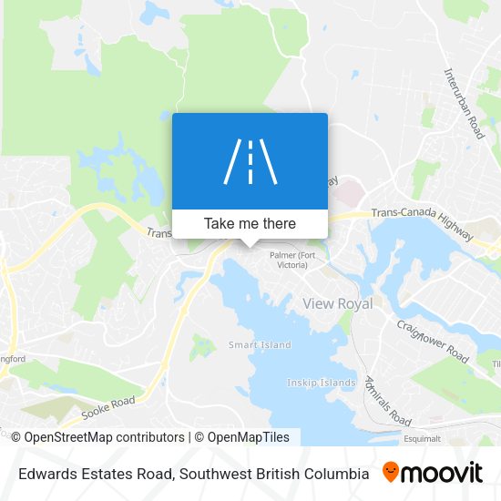 Edwards Estates Road map