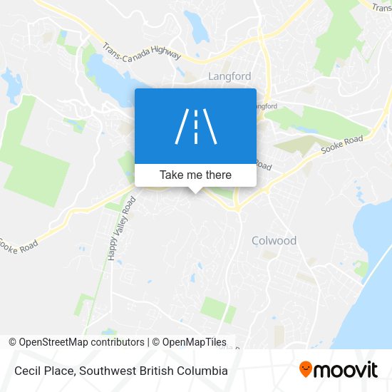 Cecil Place map